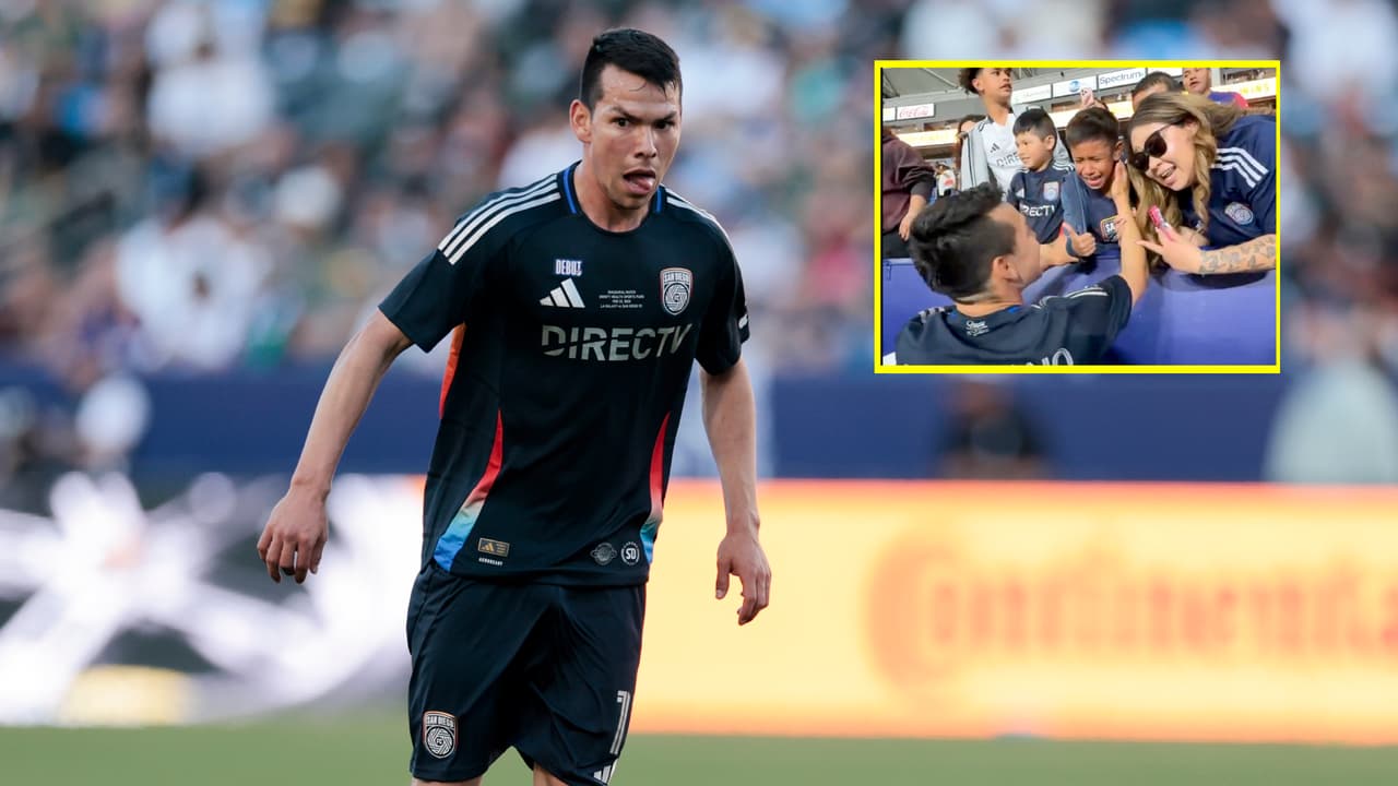 'Chucky' Lozano tiene un gran gesto con pequeño aficionado tras triunfo de San Diego FC