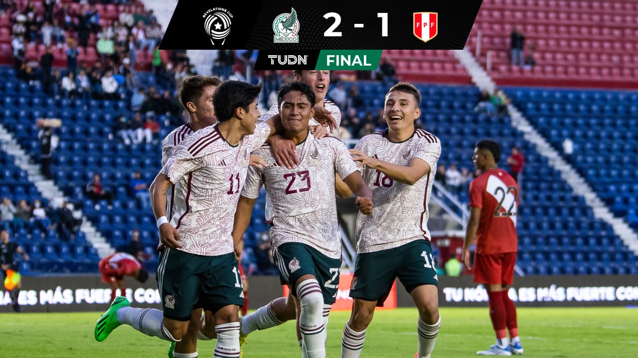 México es campeón de la Revelations Cup al vencer 2-1 a Perú