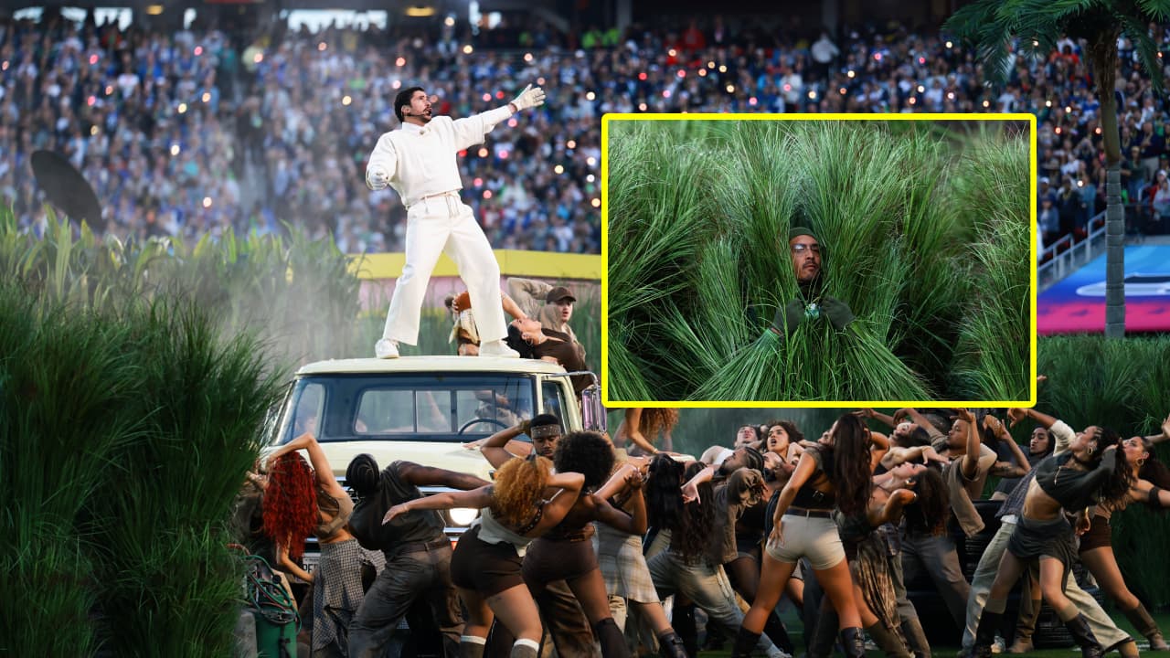 Esto cobraron "las personas arbustos" en el Super Bowl