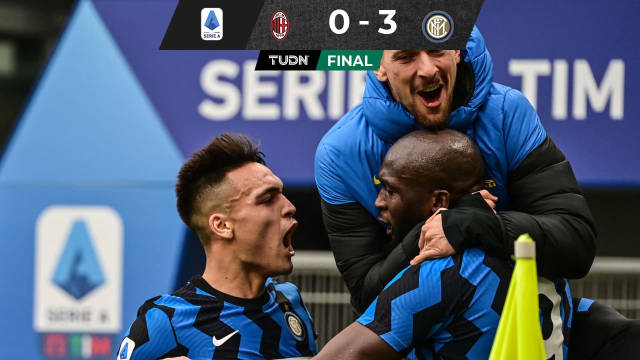 ¡Más líder que nunca! Inter destroza al Milan en el derby