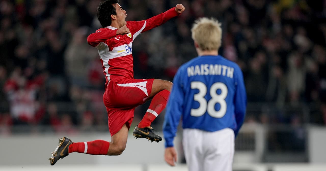 9. Pavel Pardo con el Stuttgart: 1 gol