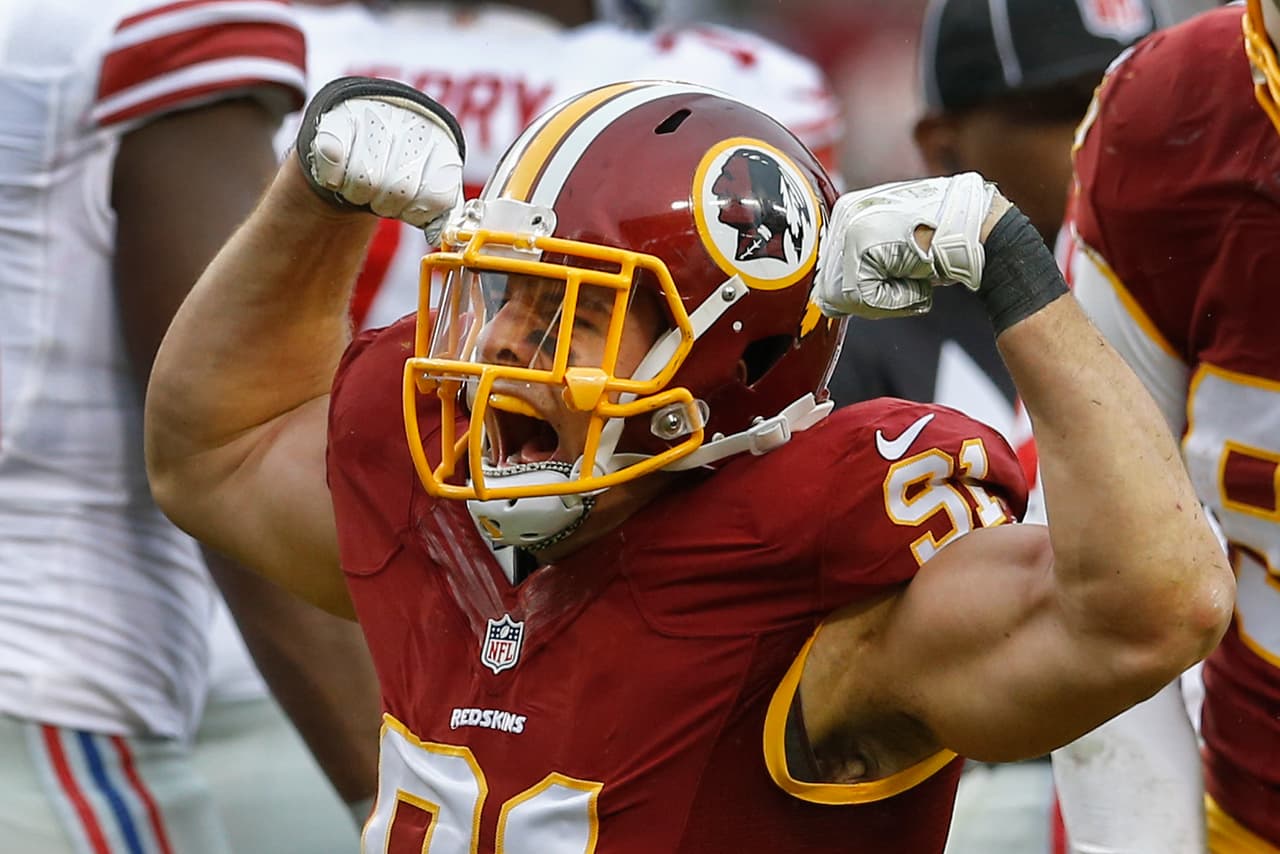 Los Washington Redskins empataron a los New York Giants al tope del Este de la NFC al vencerlos 20-14 en la semana 12, estas son las mejores imágenes de este reñido encuentro.