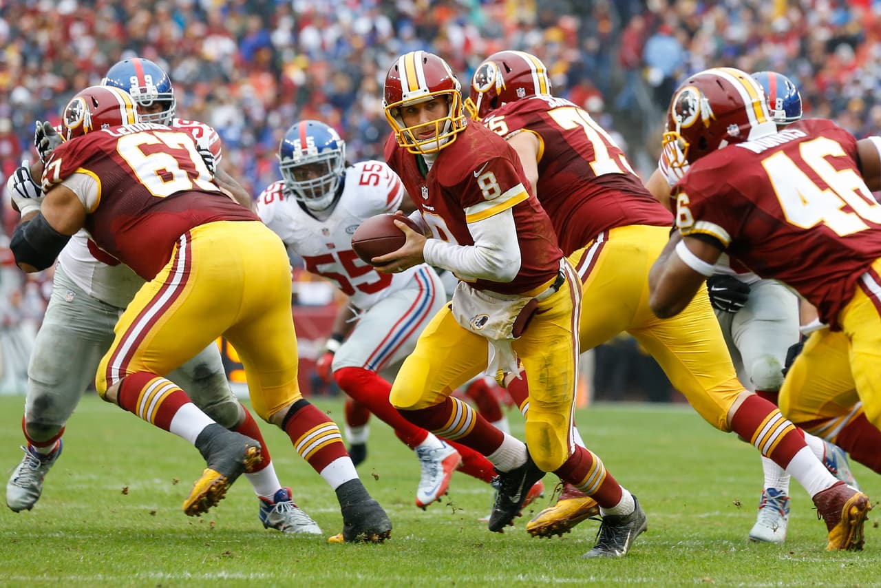 Los Washington Redskins empataron a los New York Giants al tope del Este de la NFC al vencerlos 20-14 en la semana 12, estas son las mejores imágenes de este reñido encuentro.