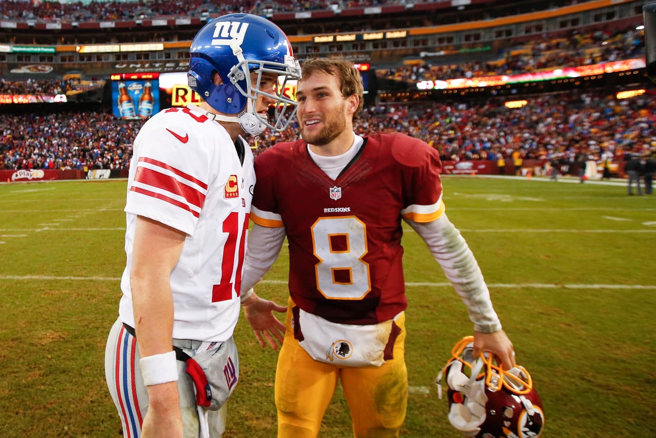 Los Washington Redskins empataron a los New York Giants al tope del Este de la NFC al vencerlos 20-14 en la semana 12, estas son las mejores imágenes de este reñido encuentro.