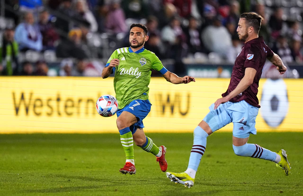 Otro partido que finalizó igualado 1-1 fue el encuentro entre Colorado Rapids y Seattle Sounders FC.