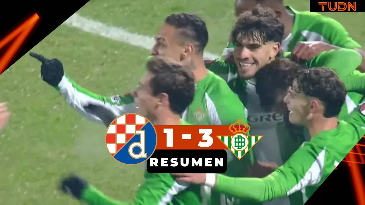 Betis gana al Dinamo Zagreb y se mantiene invicto en la Europa League