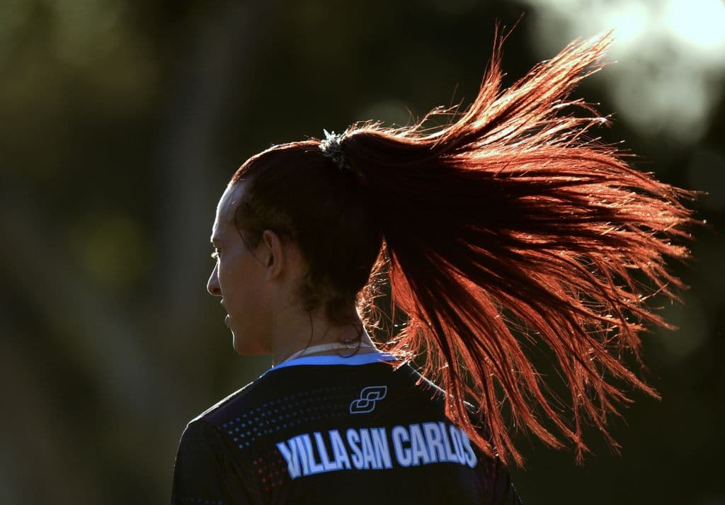 Ella estuvo durante la pretemporada y preparación, pero no había debutado.