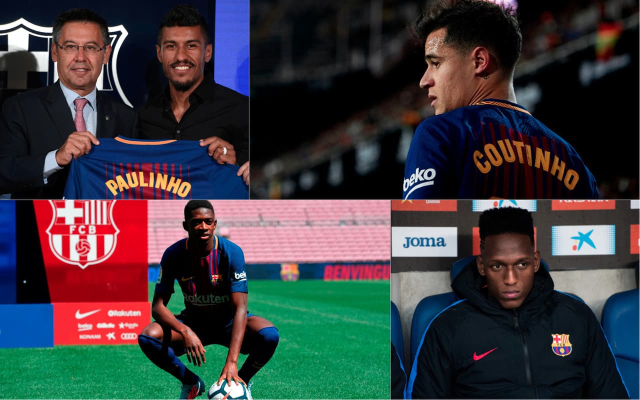 El anuncio de que Barcelona busca al brasileño Arthur como su próximo refuerzo es muestra de una serie de fichajes que, tras la salida de Neymar, no han cumplido aún con las expectativas del equipo y sus hinchas.