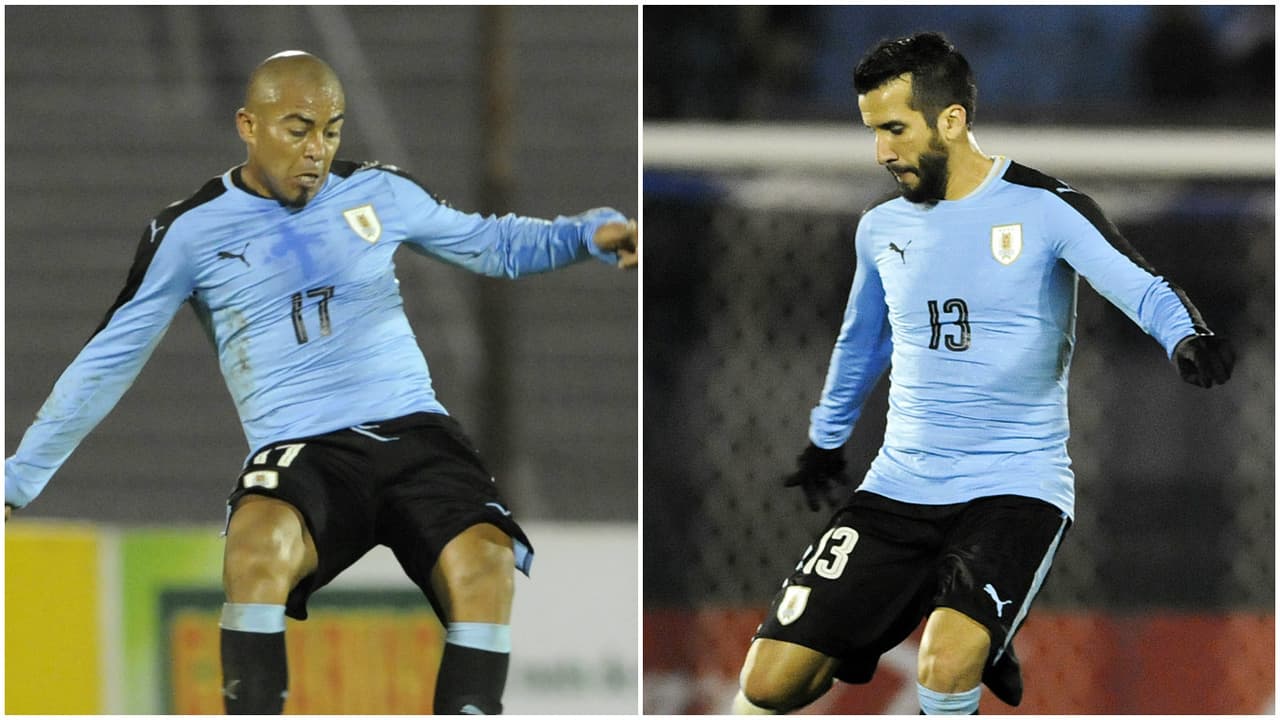 En la más reciente podemos ver nombres como los de Egidio Arévalo y Mauricio Victorino, el primero con un largo recorrido en clubes mexicanos y el segundo con un paso breve en Veracruz.