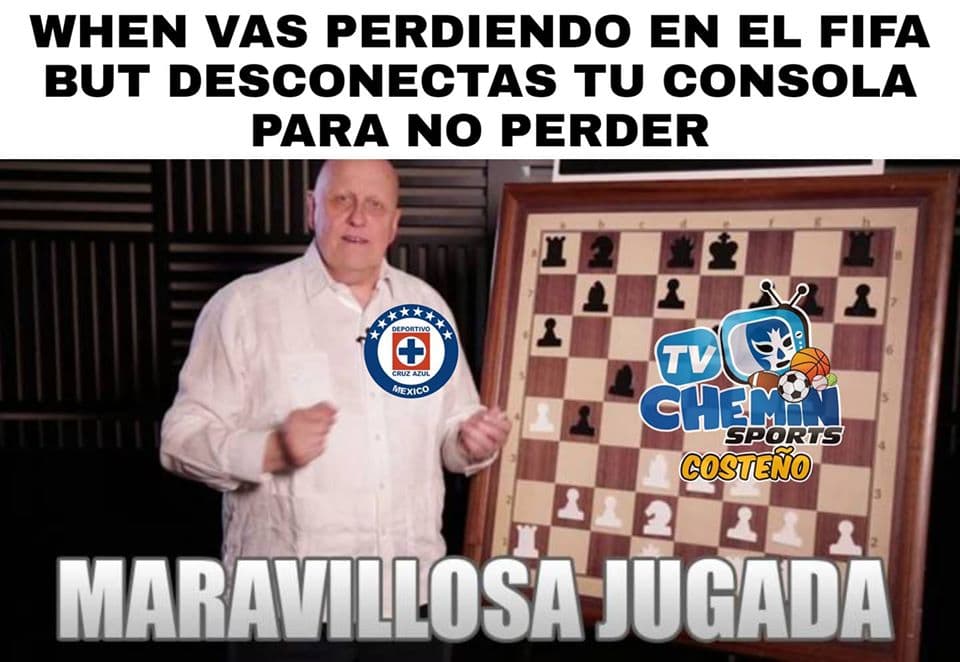 Con la derrota 4-1 de Cruz Azul frente al Atlas, los memes se abalanzan sobre la máquina.