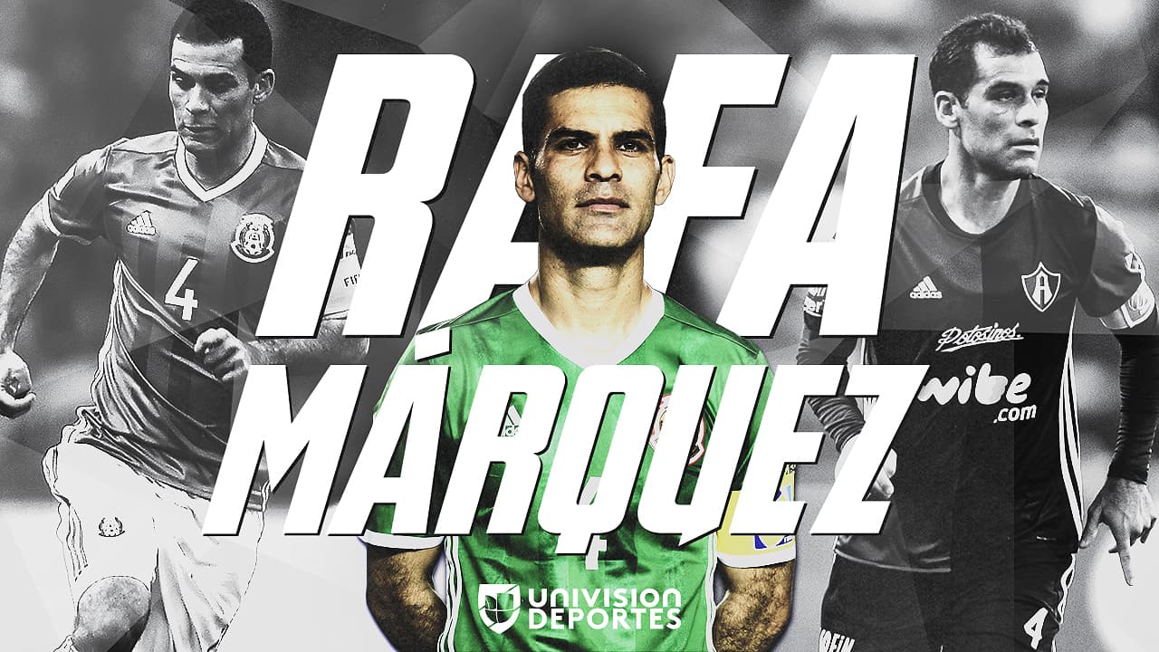 Rafa Márquez es uno de los futbolistas mexicanos más grandes de la historia.