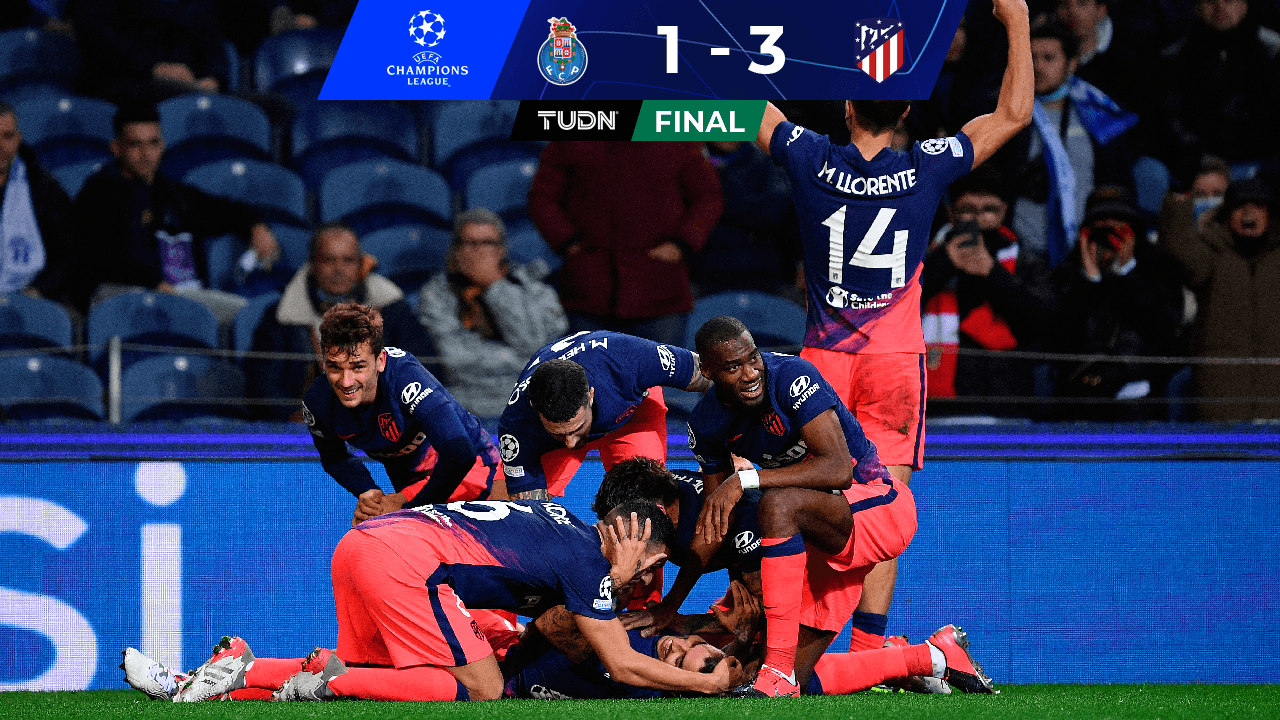 Casi sin querer, el Atlético de Madrid derrota al Porto y va a Octavos de Final