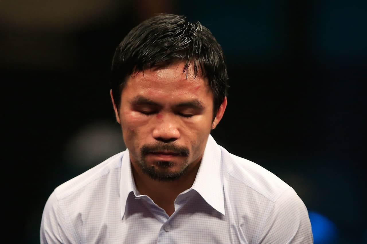 Manny Pacquiao no declaró impuestos en 2008 ni 2009 y por eso el gobierno de Filipinas le congeló sus cuentas.