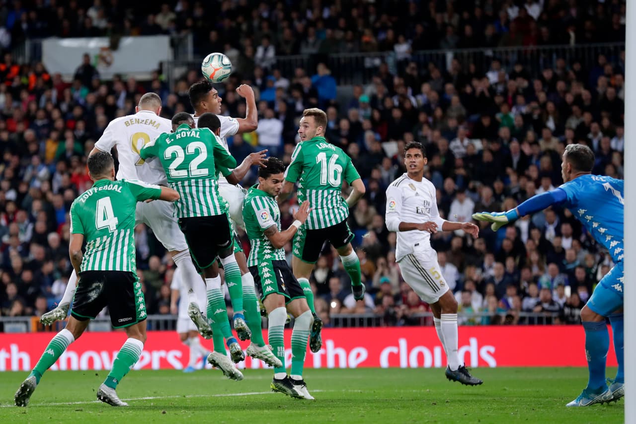 Real Madrid empata con el Real Betis y deja ir la oportunidad de ponerse como líder solitario de La Liga.