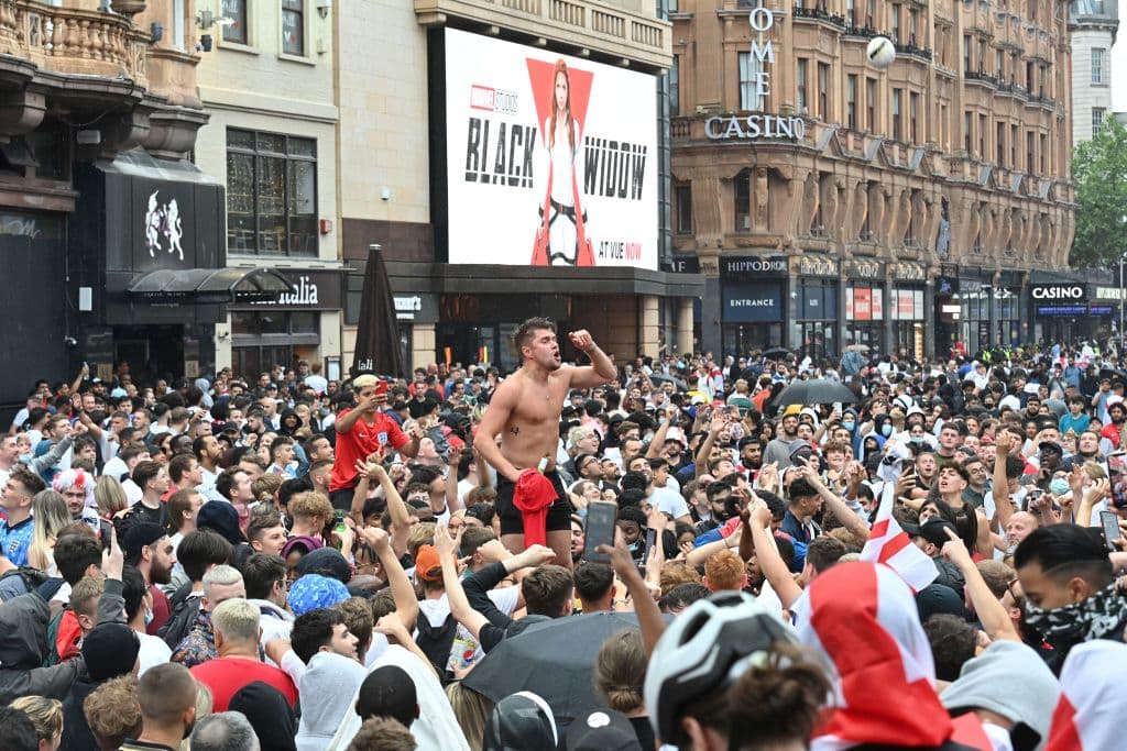 No hubo sana distancia.