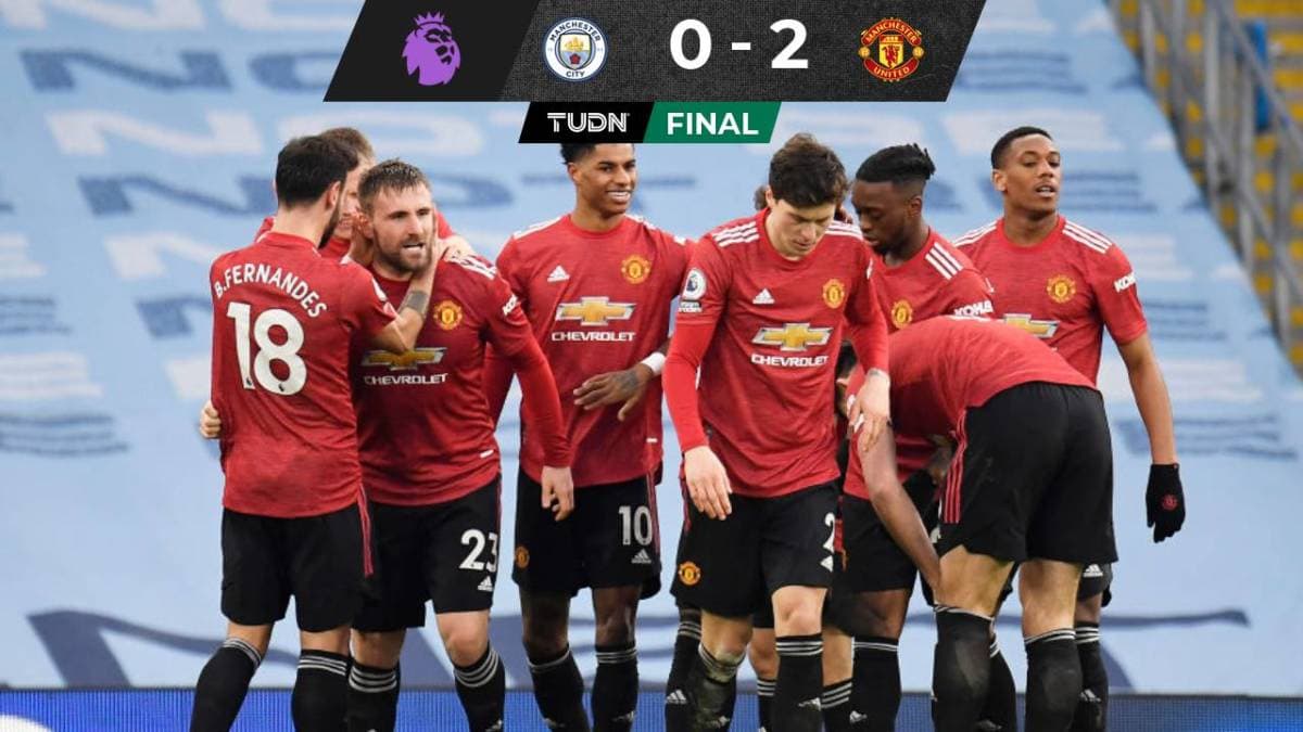 Manchester United ganó el clásico y acabó con la racha ganadora del City