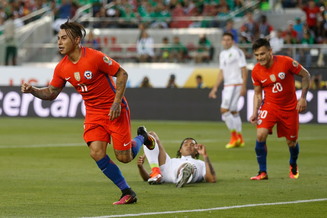 2016. México 0-7 Chile