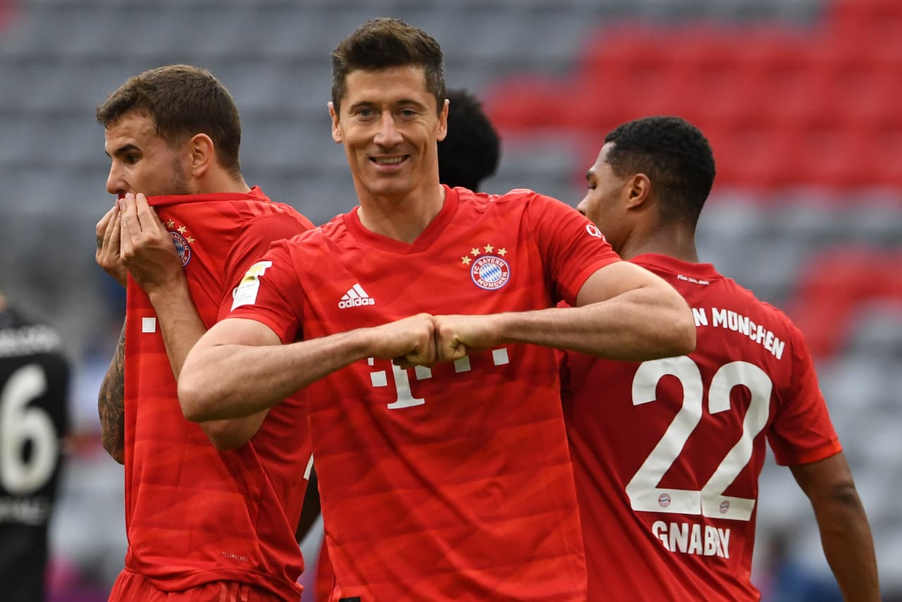 - Robert Lewandowski marcó doblete en la victoria 5-0 sobre Fortuna Dusseldorf.
<br>- El polaco sigue en la cima de goleo con 29 goles, cinco por encima del sublíder Timo Werner.