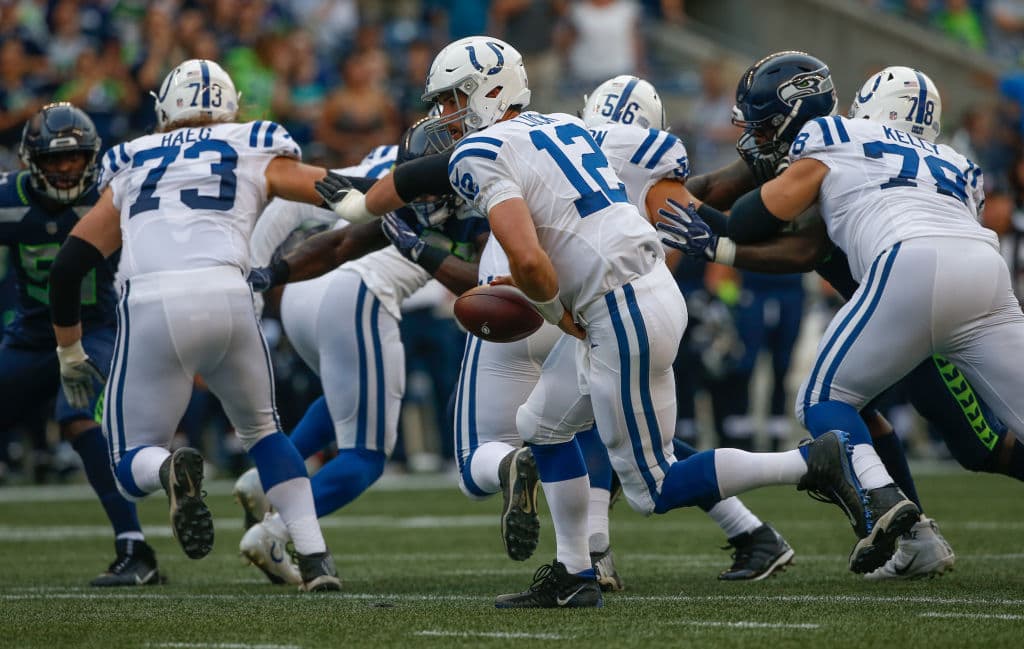 Lo más importante para Andrew Luck fue volver a sentir ese nervio propio de estar equipado en un emparrillado y mover los hilos de la ofensiva de los Colts tras una larga ausencia.