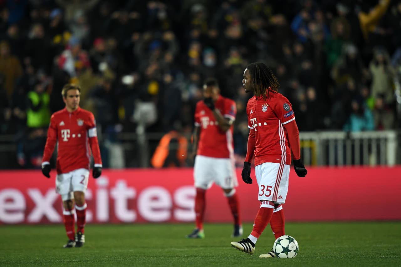Bayern Múnich tropezó en su visita al Rostov en Champions League