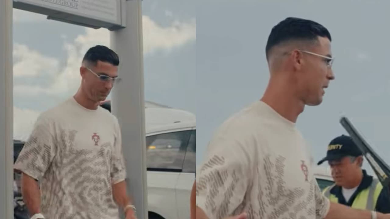 CR7 no se salva: Así reaccionó a revisión en Houston antes del Mundial