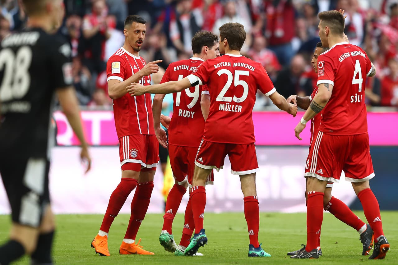 Luego hubo minutos de dominio del Bayern que solo se tradujeron en el marcador con goles en el minuto 37 por intermedio de Wagner.