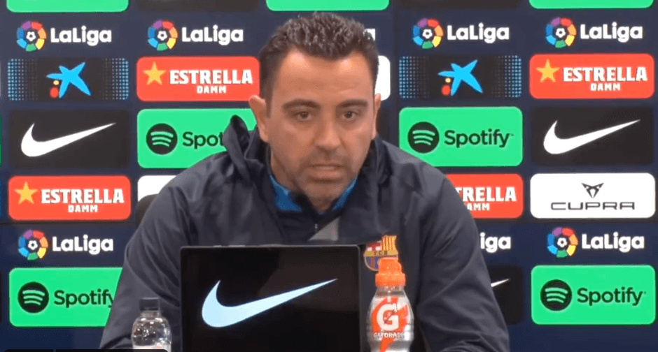 Xavi elogió a Busquets y afirmó que quiere " ganar la Liga cuanto antes mejor"
