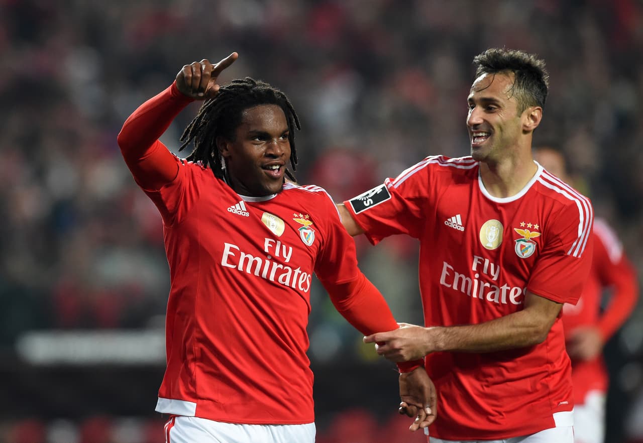 Renato Sanches y Jonas marcaron los goles del Benfica