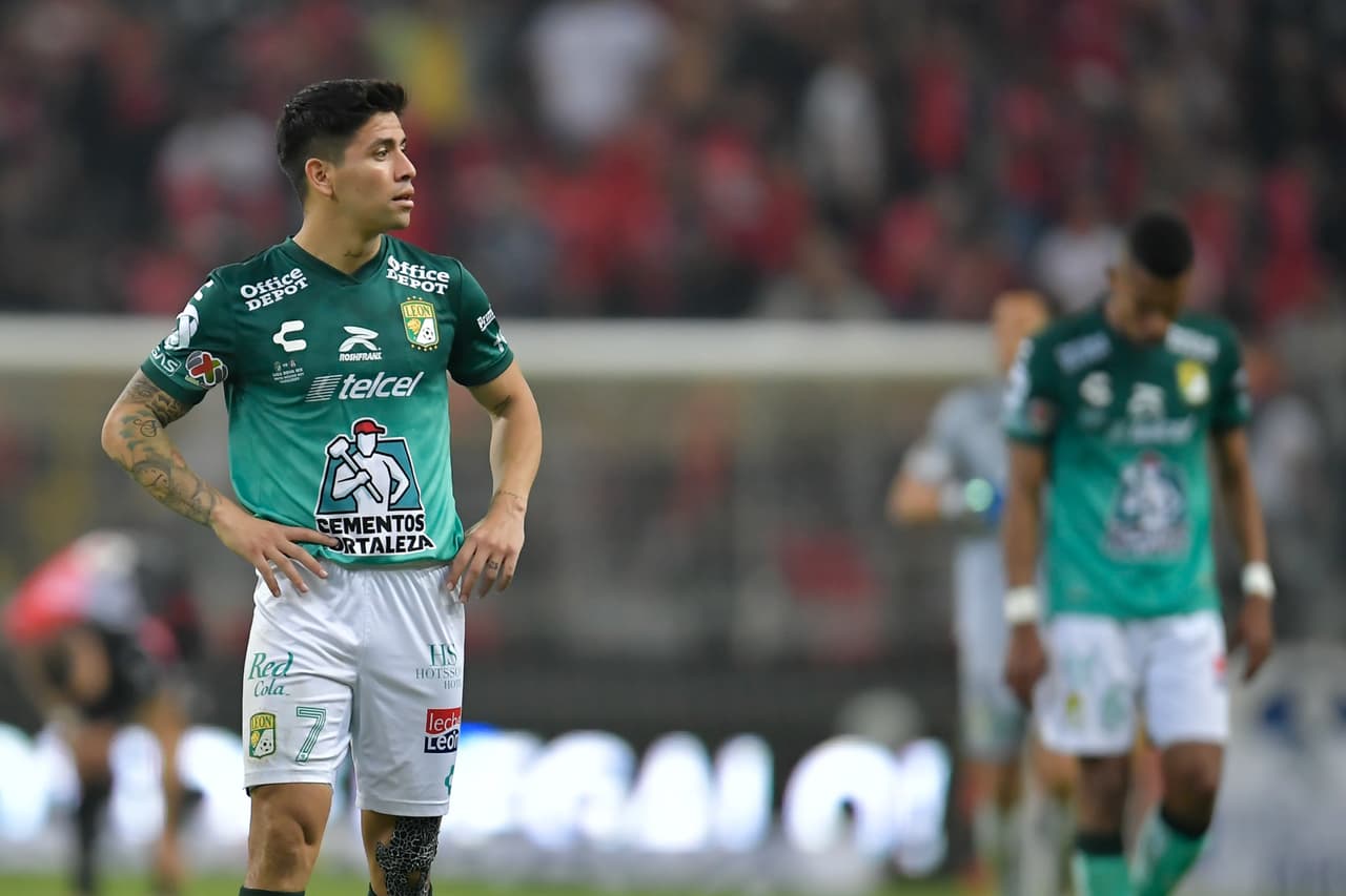 La cara de los jugadores del León era de desconcierto.