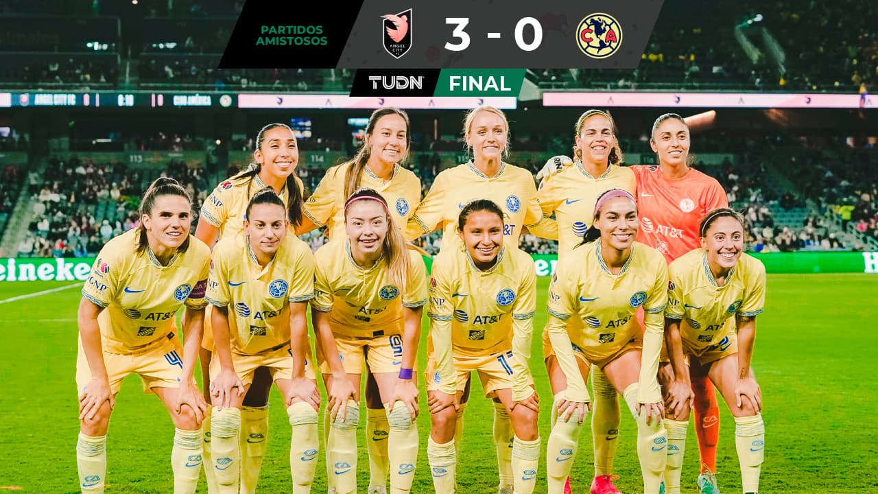 América pierde por goleada ante Angel City FC con golazo de Thompson, la joya de USA