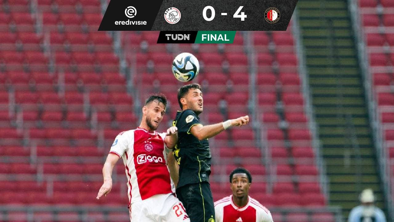 Santi Giménez anota en reanudación del Ajax vs. Feyenoord y logra hat-trick