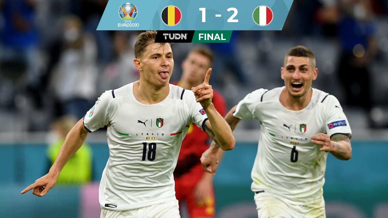 Italia elimina a Bélgica para ir a Semifinales y llegar a 32 juegos sin perder