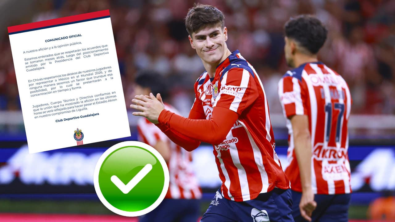 Tras polémica, Chivas cambia postura y libera a sus figuras al Tri