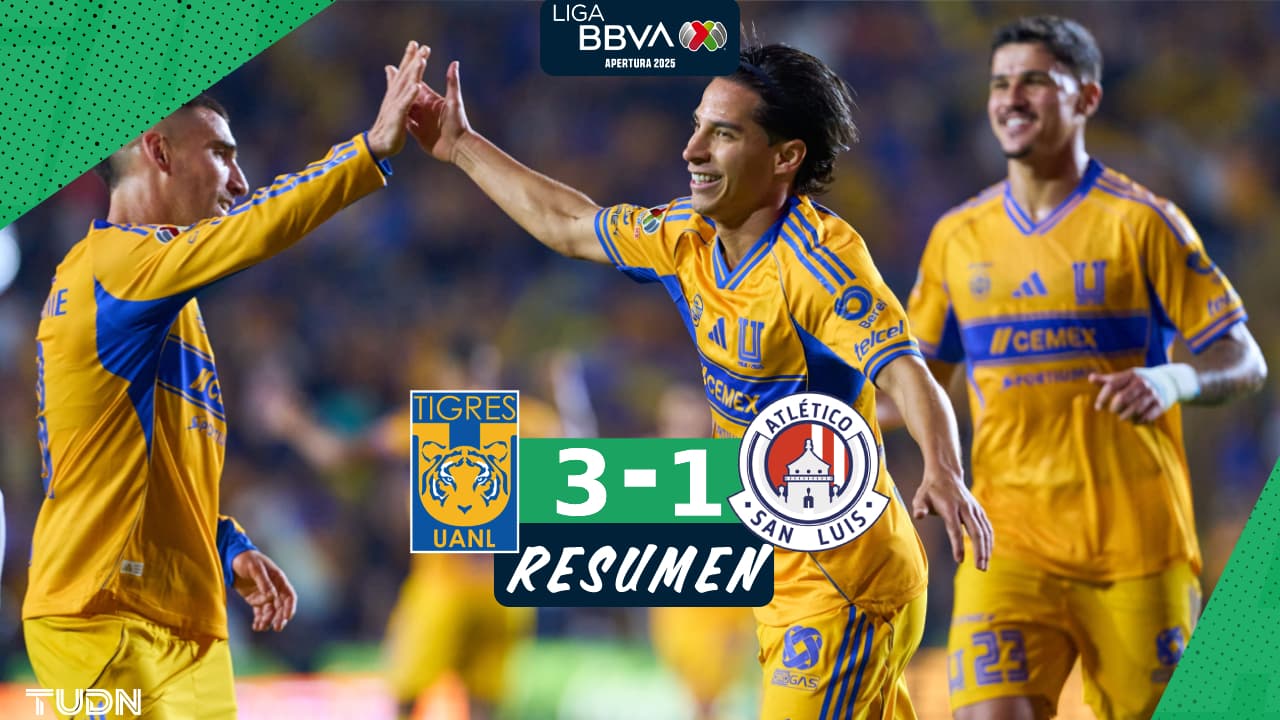 Tigres gana a San Luis y cierra el torneo con 13 partidos sin perder