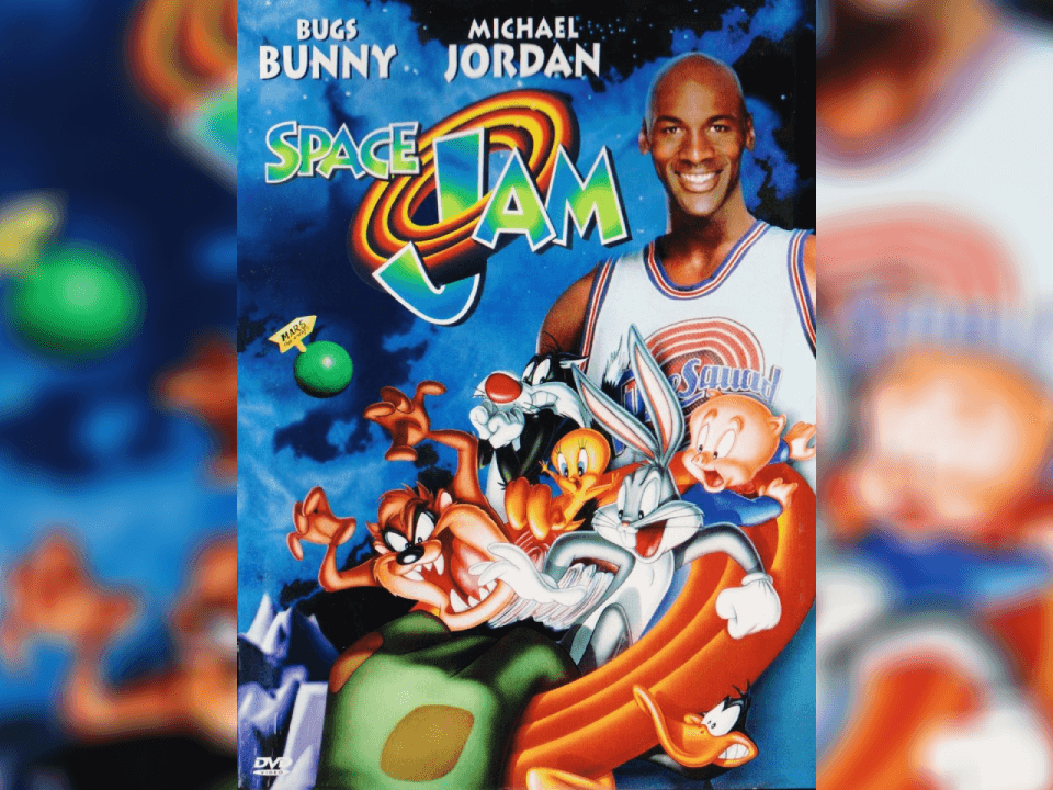 <b>Space Jam</b>
<br>Película donde los Looney Tunes van al planeta tierra y le piden ayuda al grandioso Michael Jordan a ganar un juego de basquetbol contra un grupo de criaturas del espacio que le han robado el talento a basquetbolistas de la NBA.