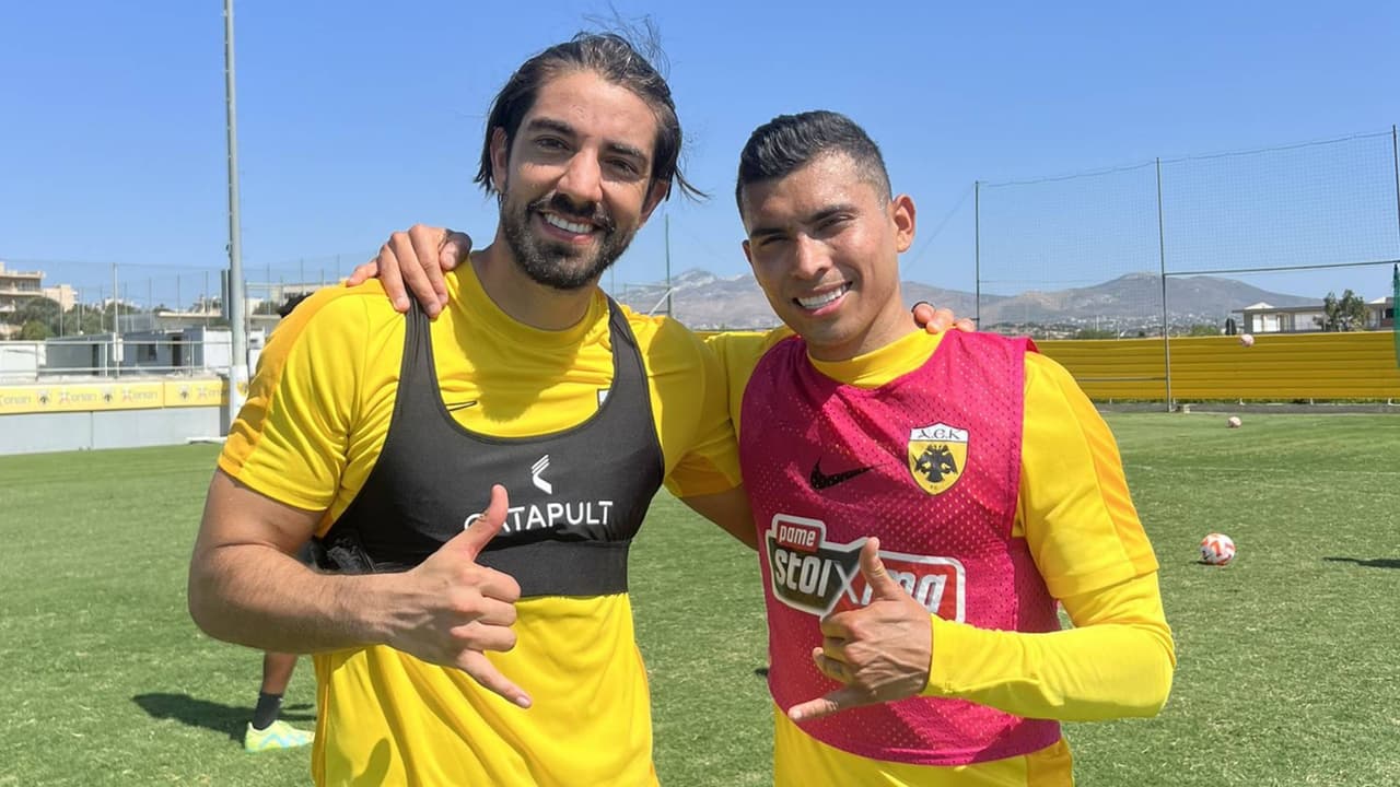 Orbelín Pineda reporta con AEK Atenas y coincide con Rodolfo Pizarro