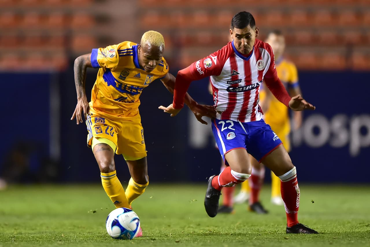 Atlético San Luis y Tigres nos regalan un empate lleno de emociones con un marcador de 2-2. Los potosinos quedan en séptimo lugar y los felinos en el octavo.