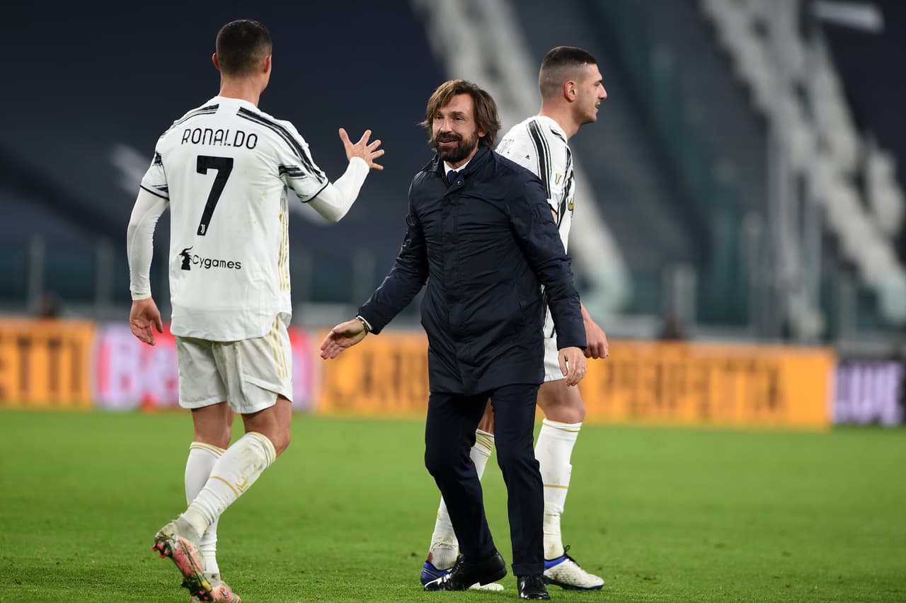 Cristiano Ronaldo se despide de Pirlo con emotivo mensaje