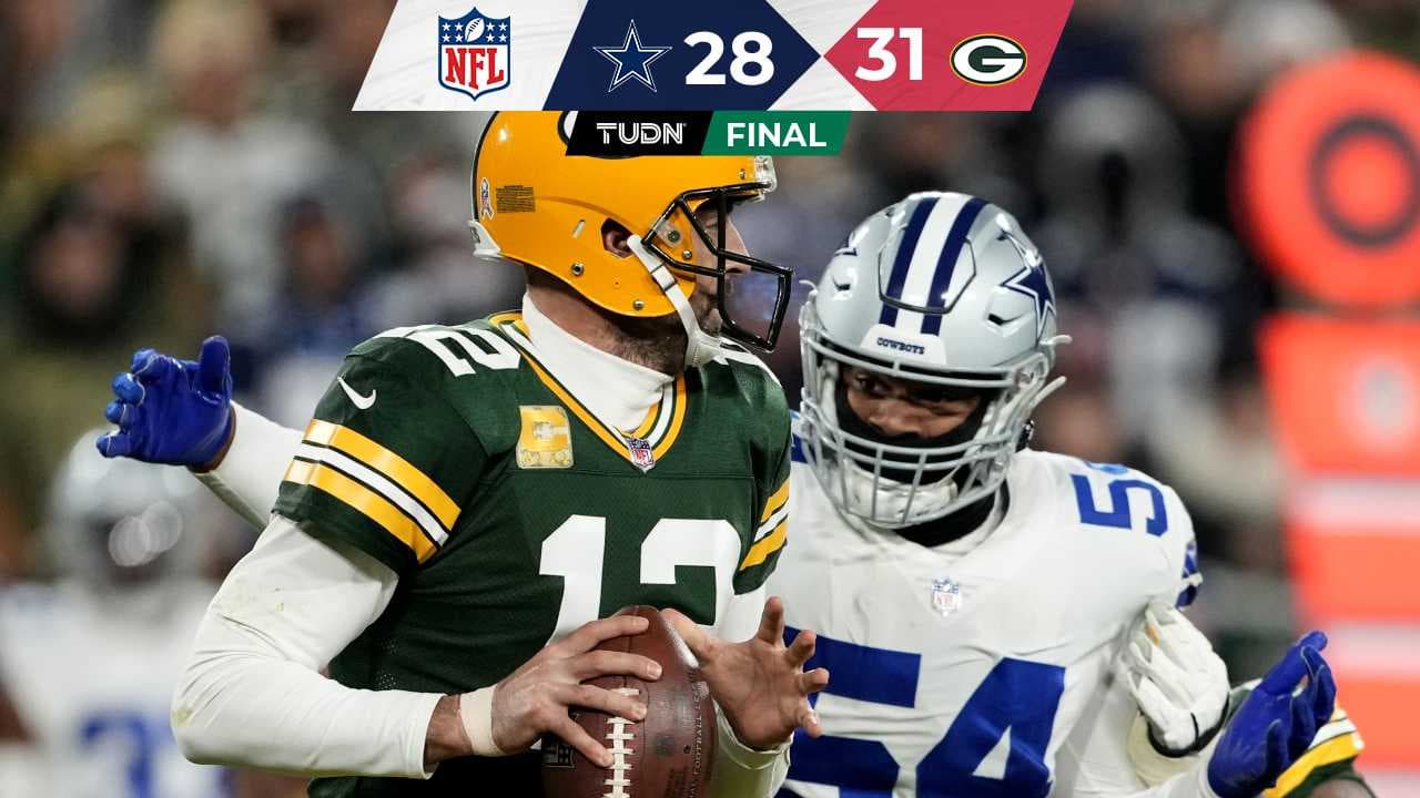NFL: Packers pone fin a su malaria con cardiaco triunfo sobre Cowboys