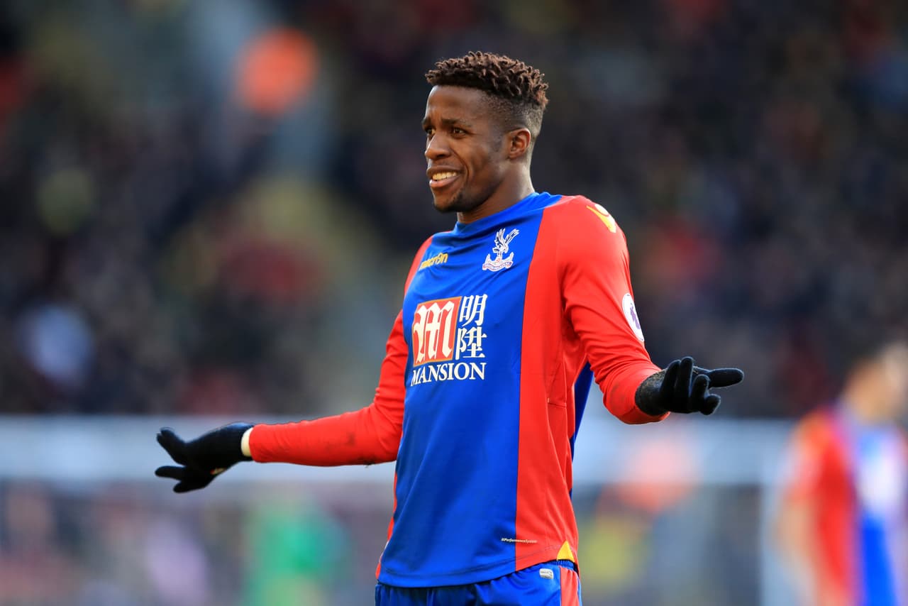 El delantero marfileño Wilfred Zaha (Crystal Palace) prefirió su país natal a la posible llamada de Inglaterra.