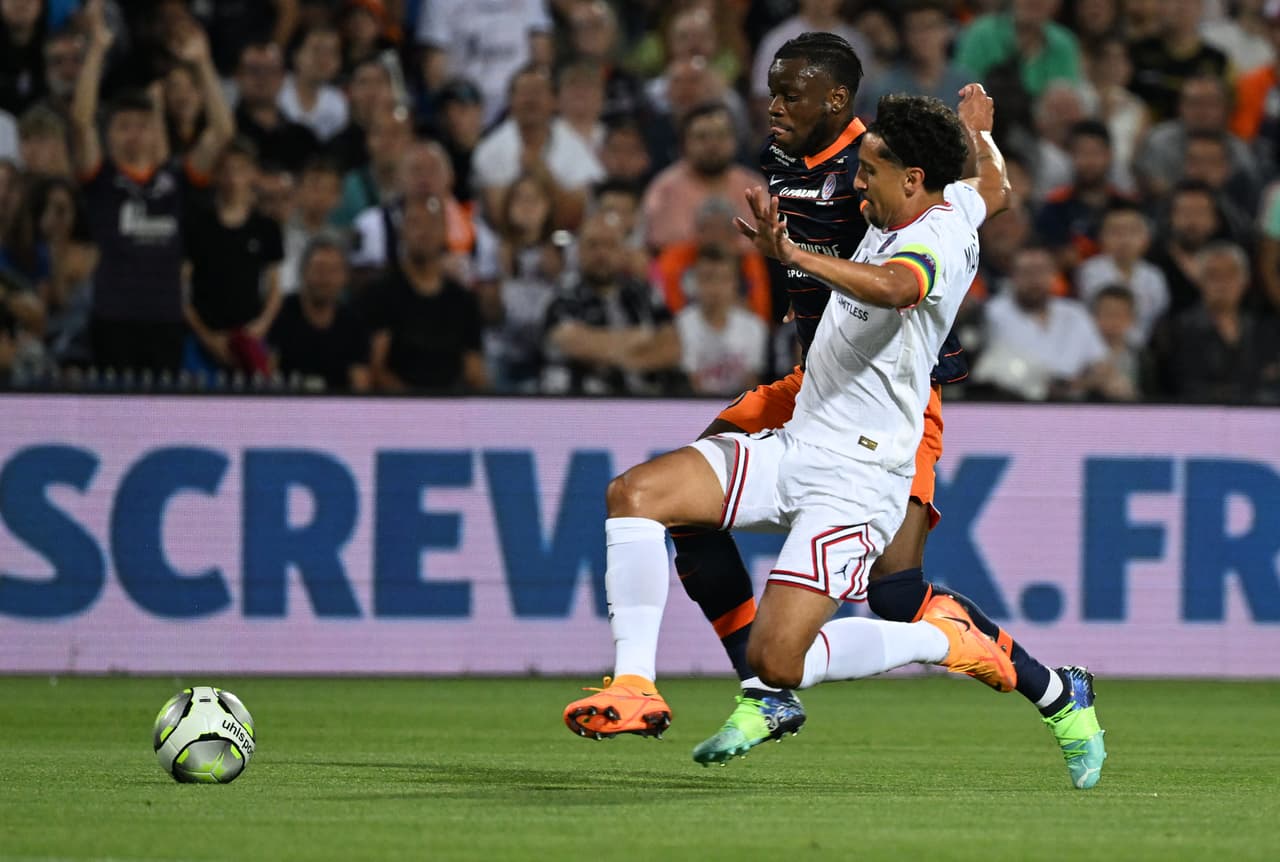 PSG aplastó 0-4 al Montpellier con un doblete de Lionel Messi y goles de Ángel Di María y Kylian Mbappé en la Jornada 37.