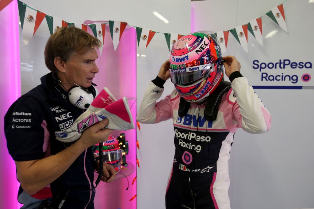 El no tener uno de los mejores coches del circuito no impidió que le mexicano fuera un verdadero dolor de cabeza para los otros pilotos.