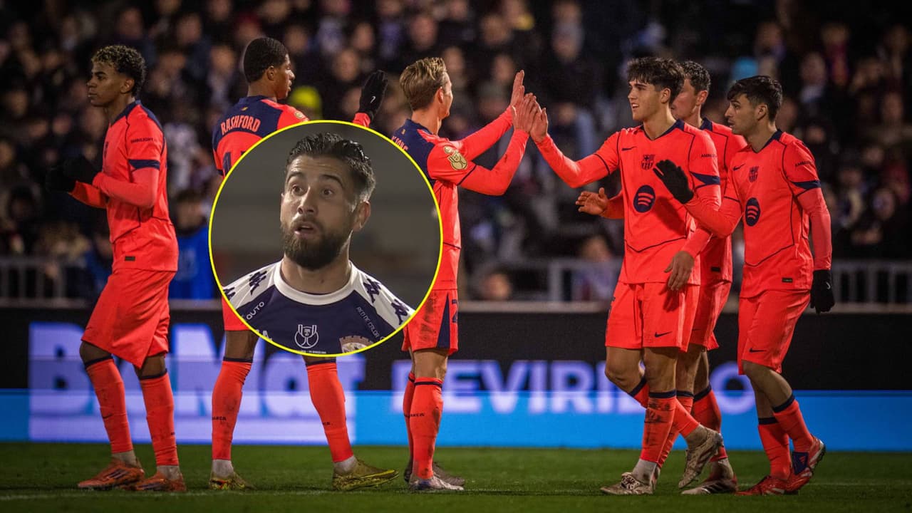 Borja Diaz y su increíble parecido a Sergio Ramos en el Guadalajara vs. Barcelona