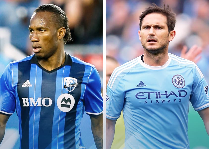 Amigos en Chelsea, rivales en MLS: Drogba y Lampard se miden por 1era vez en canchas norteamericanas
