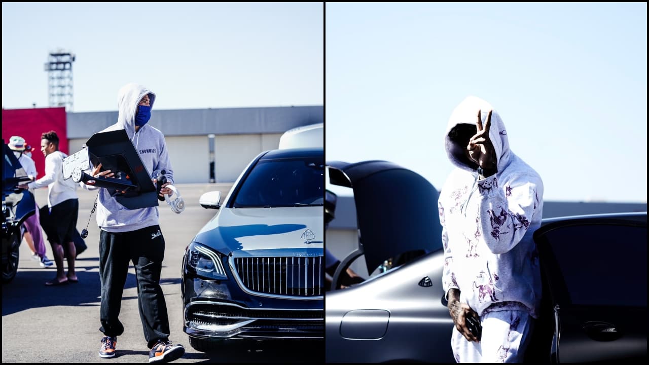 Los ‘Bubble Boyz’. Así presumieron su llegada a Orlando los de Phoenix.