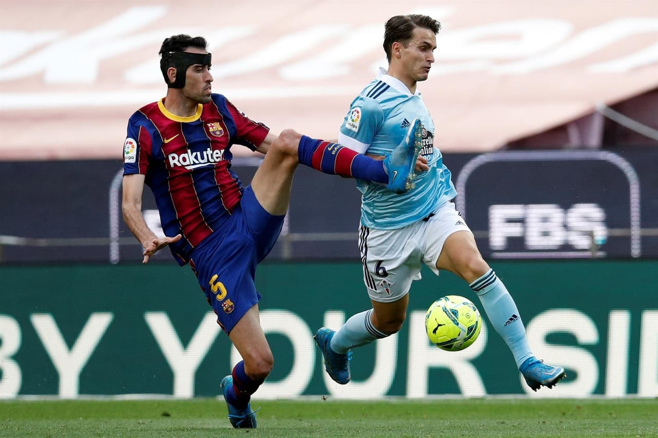 Con doblete de Santi Mina, el Celta de Vigo le arrebata la victoria al Barcelona con marcador de 2-1. El único gol para el equipo culé fue por parte de Lionel Messi al minuto 28 del encuentro que se llevó a cabo en el Camp Nou.