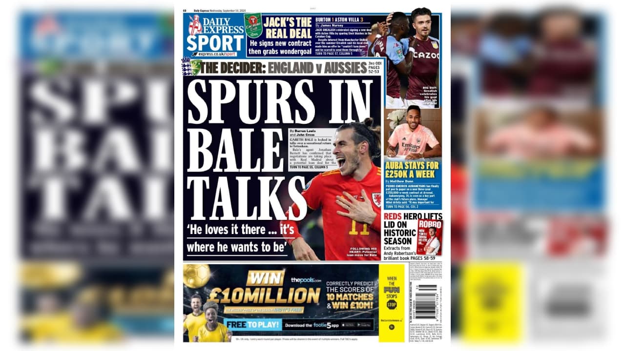 Se sabe que Gareth Bale y no está cómodo en Real Madrid, y Zinedine Zidane ya no cuenta con el galés en su plantilla, por lo que mucas personas ven muy posible el regreso del delantero al Tottenham.