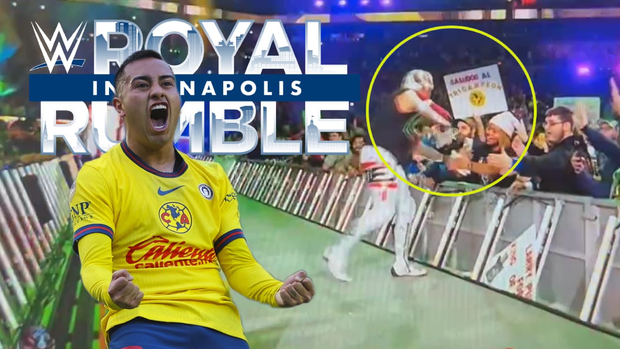 América se roba reflectores en el Royal Rumble de WWE