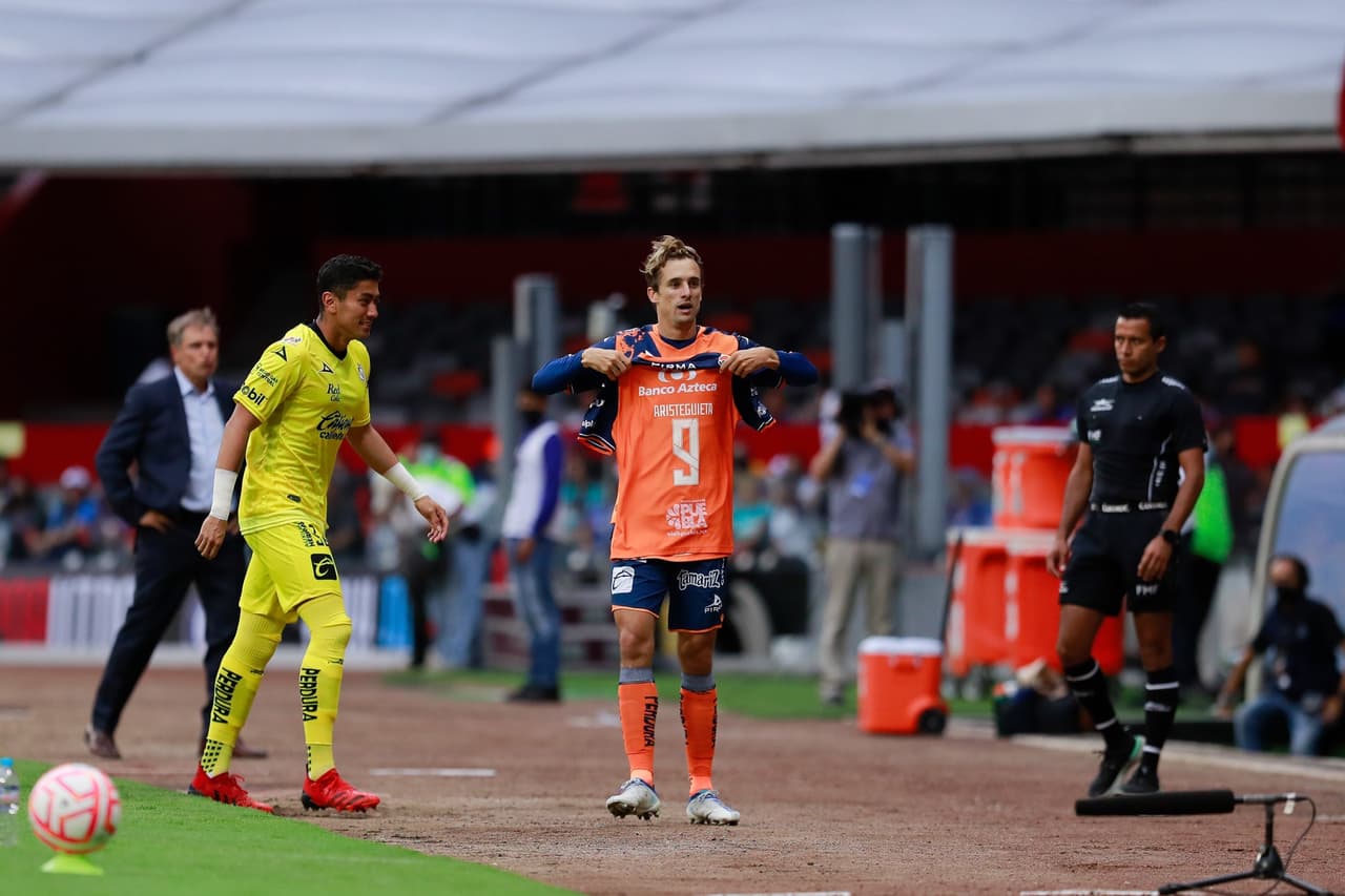 Jordi Cortizo le dedicó su gol a Fernando Aristeguieta, lesionado.