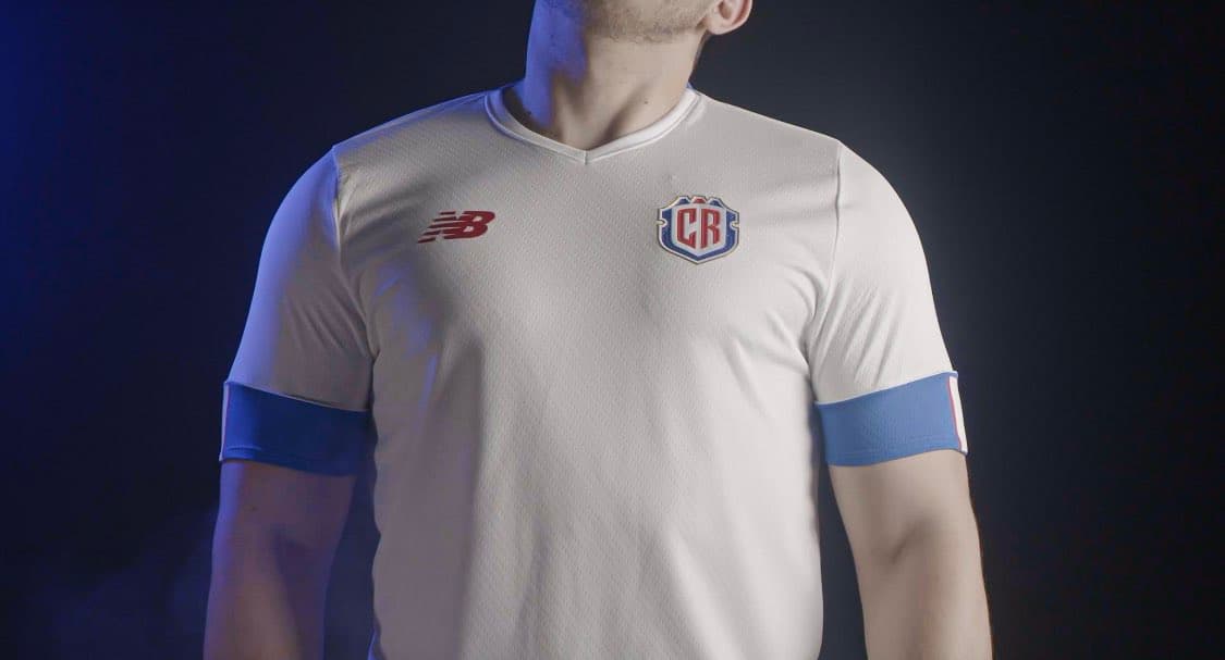 COSTA RICA, VISITANTE. Las distintas marcas patrocinadoras se han lucido con los diseños para el Mundial Qatar 2022.